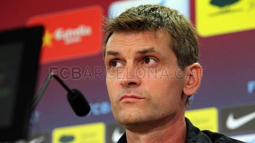  Tito Vilanova's first press conference as manager