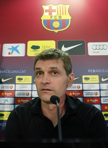  Tito Vilanova's first press conference as manager