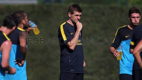  Tito's first training session