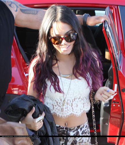  Vanessa - Arriving in Malibu for Ashley's 27th Birthday Party - July 02, 2012