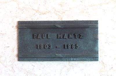  Albert Paul Mantz (August 2, 1903 – July 8, 1965)