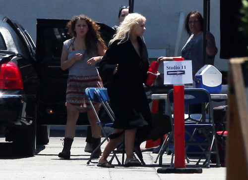  Arrived At The Studios In Burbank (27 July 2012)