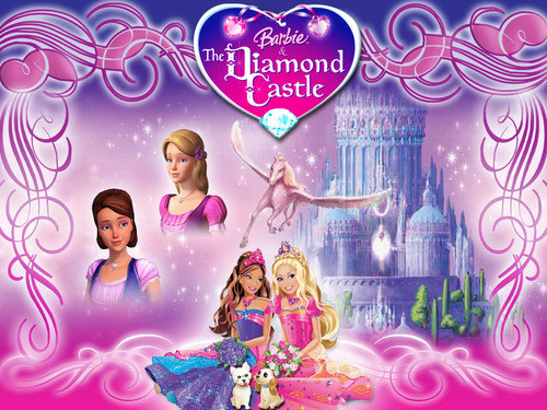  búp bê barbie And The Diamond lâu đài
