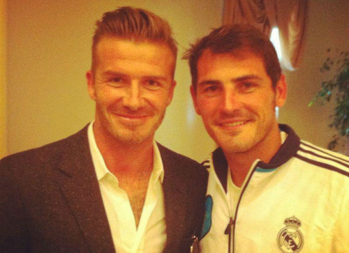 Beckham and Casillas