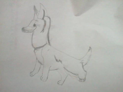  Bolt,Drawn kwa me!(With pencil)