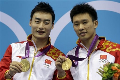  China wins men's 3-meter springdoard diving final