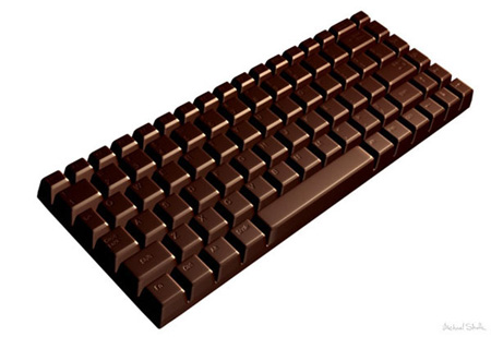  Schokolade keyboard :D