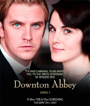  Dan Stevens & Michelle Dockery [Downton Abbey Series 3]