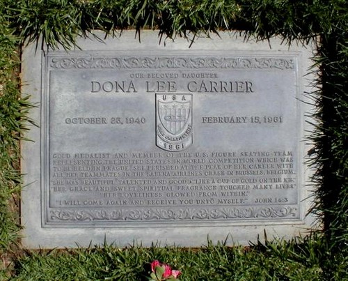  Dona Lee Carrier (October 23, 1940 - February 15, 1961