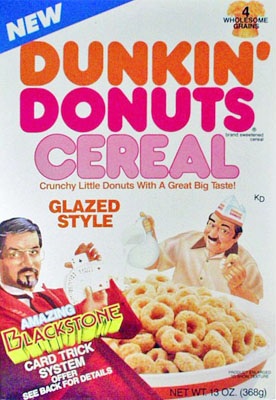 Dunkin' Donuts cereal