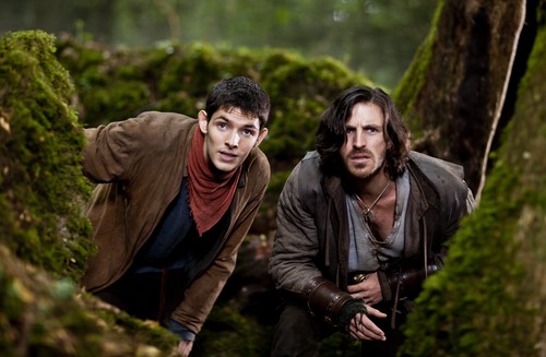  Gwaine & Merlin- Season 3