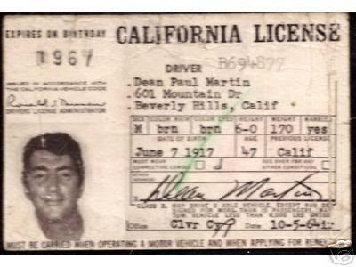 His license