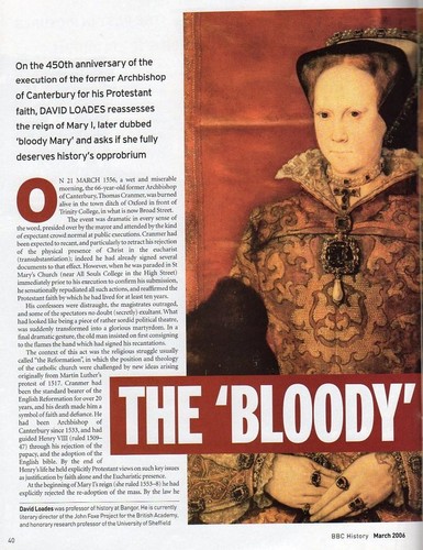  How Bloody Was Mary? artigo