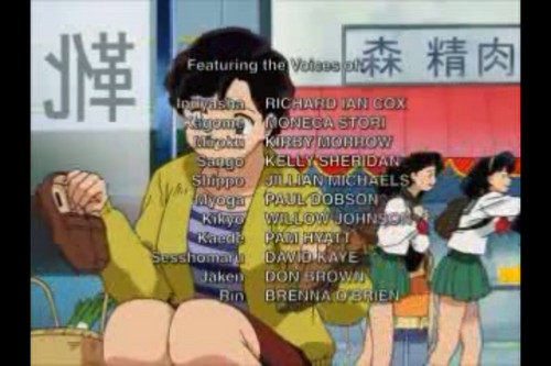  Inuyasha Season 6 Ending Screencaps