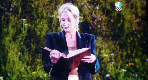 J.K. Rowling at the Olympics