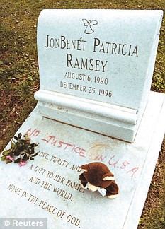  JonBenét Ramsey's grave