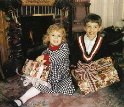  JonBenet and her brother Burke