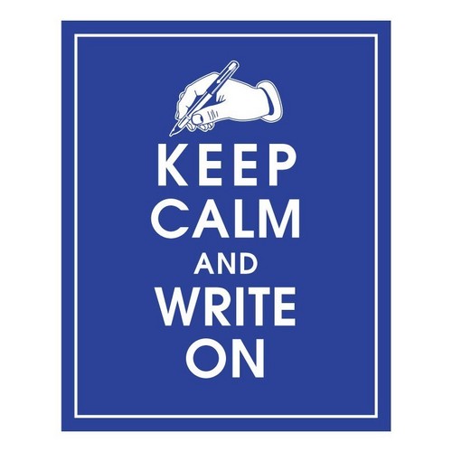  Keep Calm and Write On
