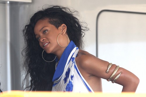 Leaving Her Yacht In Nice, France [29 July 2012]