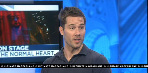  Luke Macfarlane and Patricia Wettig on NBC talking about TNH @ Arena Stage, July 2012