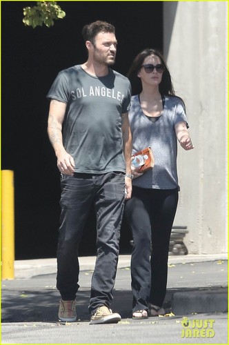  Megan 狐狸 & Brian Austin Green: Lunch with Kassius!