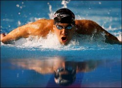  Michael Phelps تیتلی