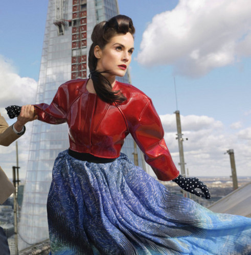  Michelle Dockery photographed oleh Jonathan de Villiers for Time Style and Design, March 15 2012