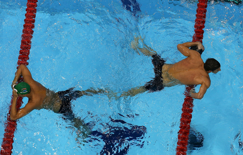  Olympics দিন 4 - Swimming