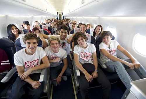  One Direction Flying nyota