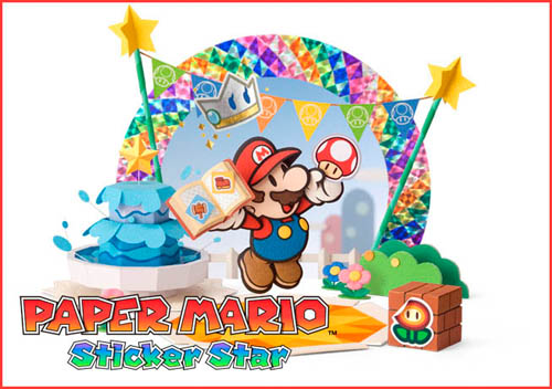  Paper Mario Sticker stella, star
