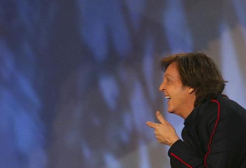  Paul McCartney Olympics 2012