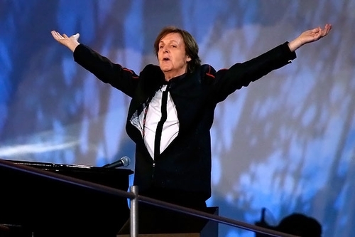 Paul McCartney Olympics 2012