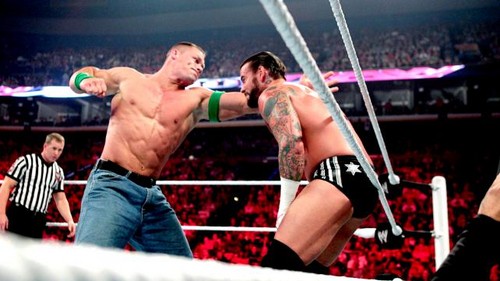  Punk vs Cena (Championship match)