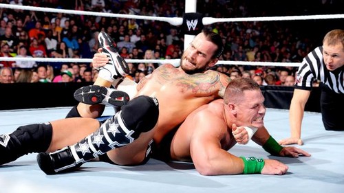  Punk vs Cena (Championship match)