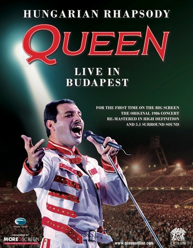 Queen - Hungarian Rhapsody - cinema poster