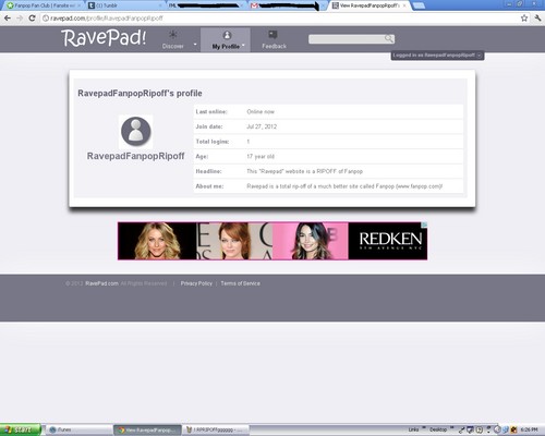  Ravepad-An outrageous Fanpop Rip-Off!