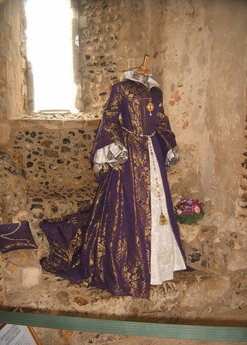 Replica of Mary I's Wedding Gown