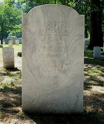 Robert Porter Patterson (Sr.) (February 12, 1891 - January 22, 1952)