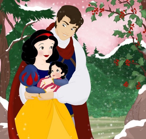 Snow White and Prince Ferdinand Family