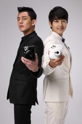  Song Joong Ki and Yoo Ah In for Intax FujiFilm CF