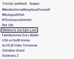  Stelena Is Our Epic Amore is TTWW, July 31 2012