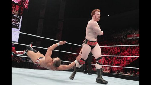  রাস্তা Fight!!!! Sheamus vs Bryan