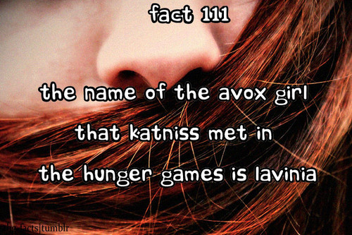 The Hunger Games facts 101-120