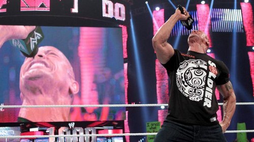  The Rock, Cm Punk and Daniel Bryan segment