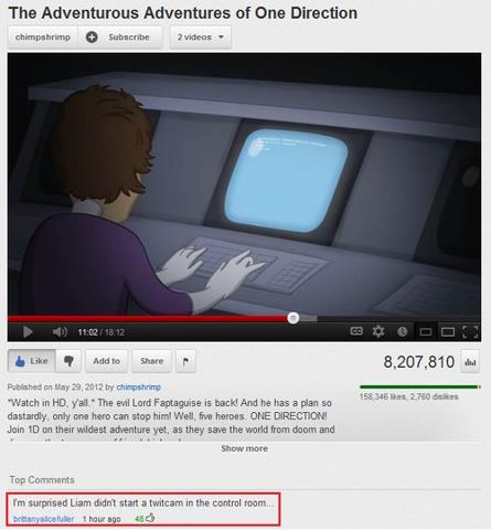  The commentaire XD