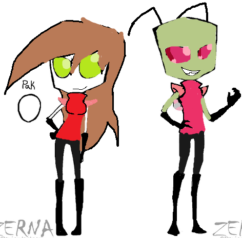  Tia and zim as adults