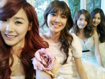  Tiffany, Sooyoung, Yoona & Seohyun Selca