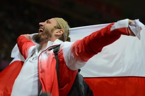  Tomasz Majewski won the ginto medal!