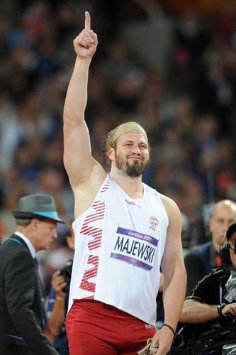  Tomasz Majewski won the emas medal!