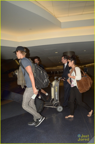  Vanessa - Arriving at LAX Airport - July 25, 2012